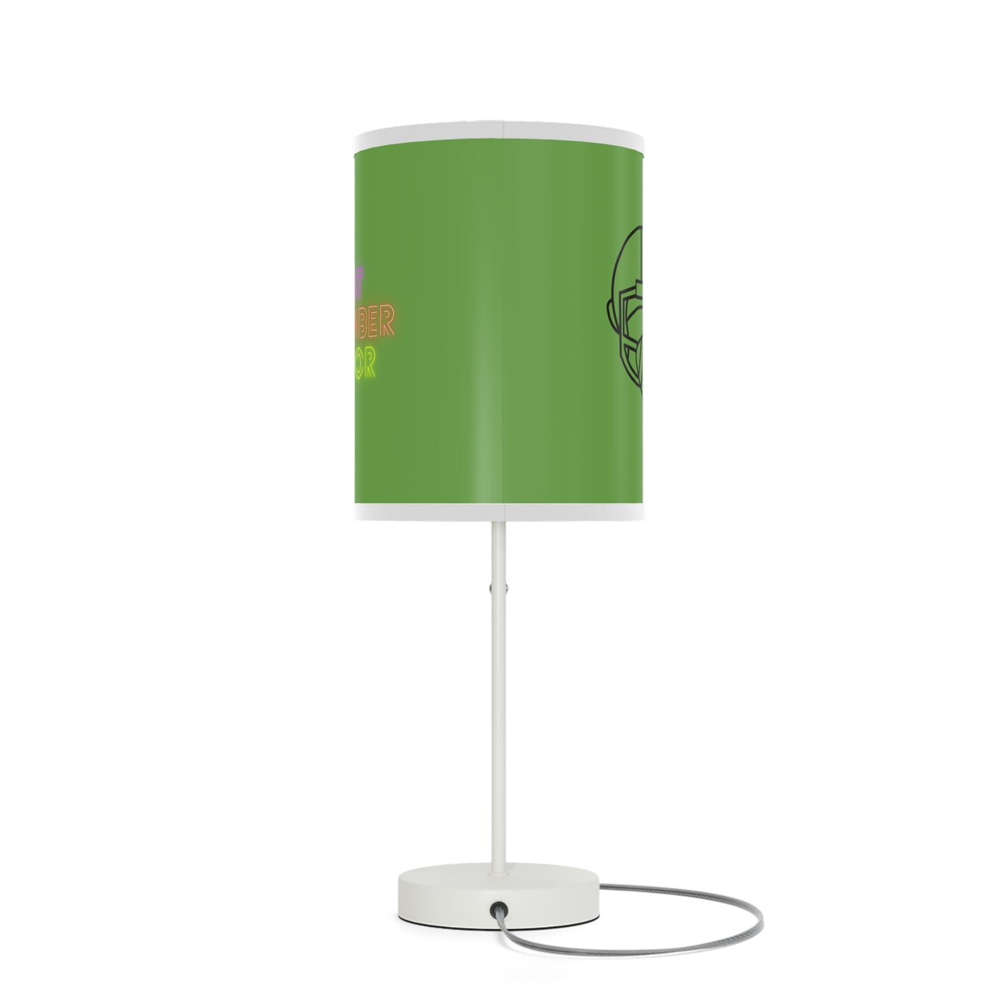 Lamp on a Stand, US|CA plug: Football Green