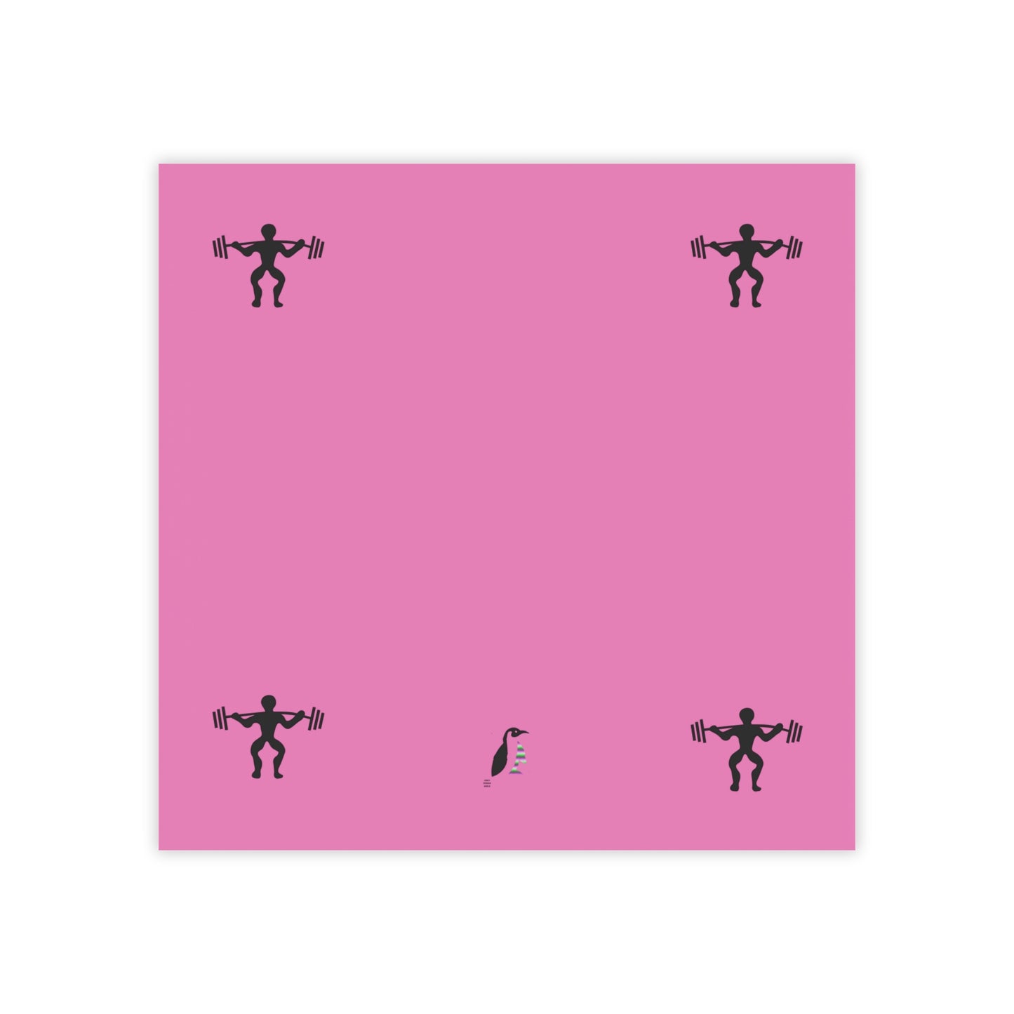 Post-it® Note Pads: Weightlifting Lite Pink