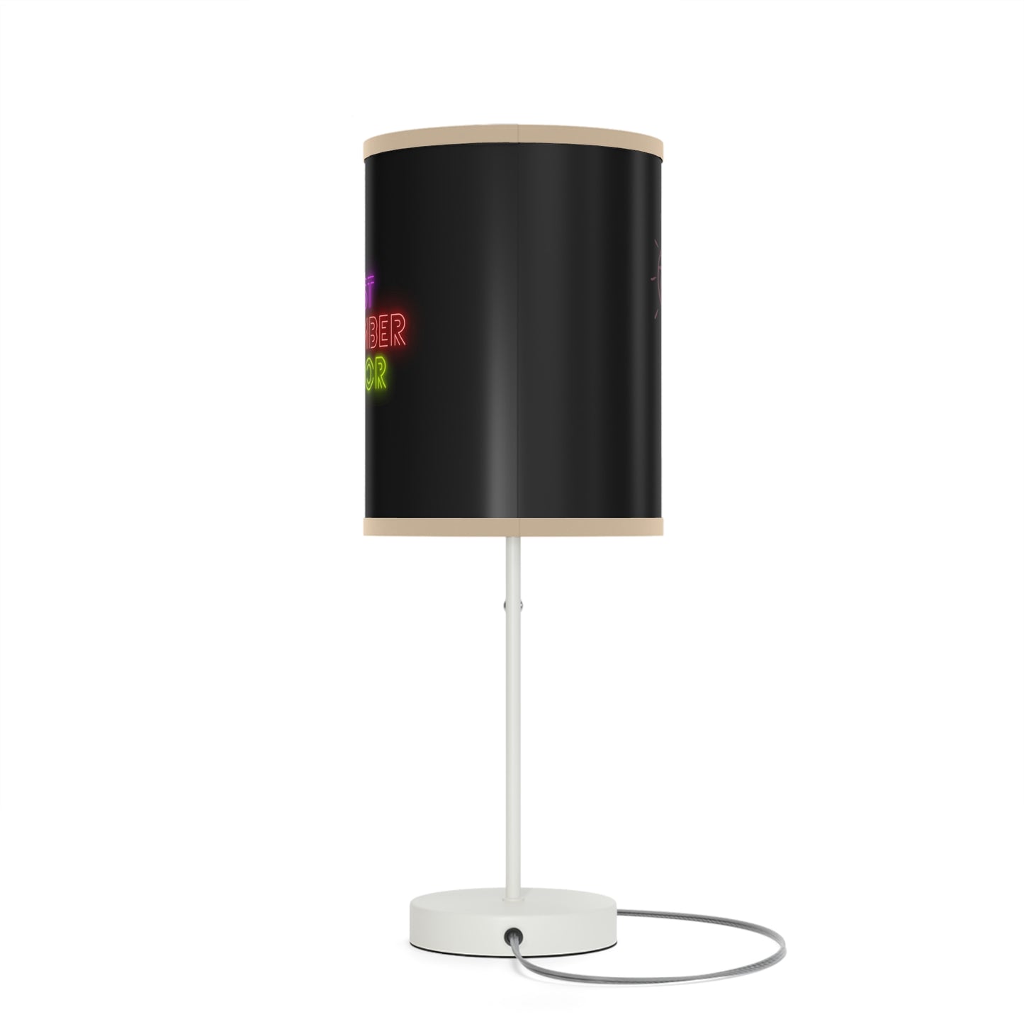 Lamp on a Stand, US|CA plug: Volleyball Black