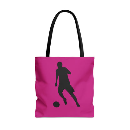 Tote Bag: Soccer Pink