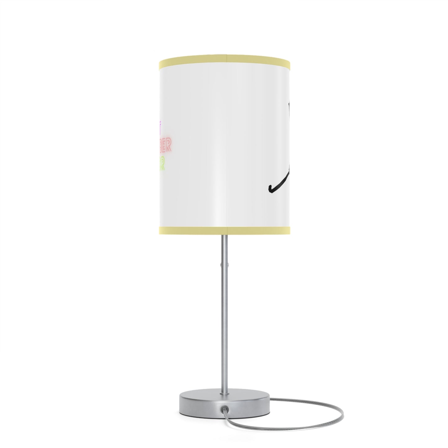 Lamp on a Stand, US|CA plug: Hockey White