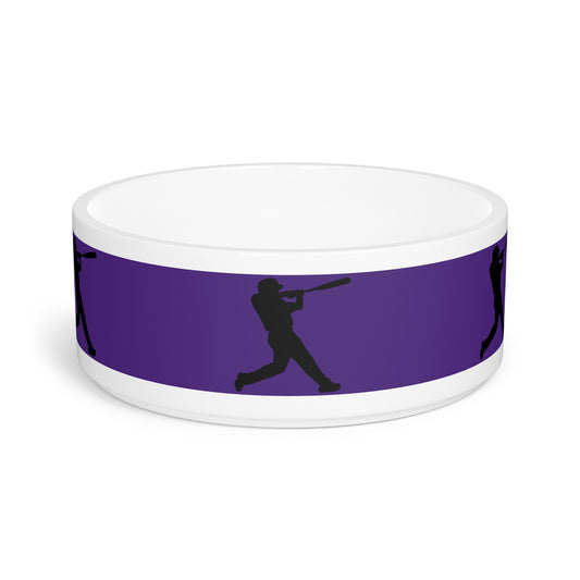 Pet Bowl: Baseball Purple