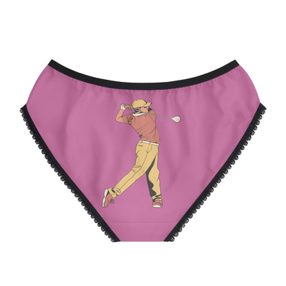 Women's Briefs: Golf Lite Pink