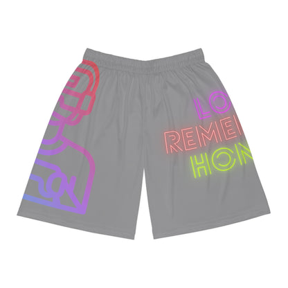 Basketball Shorts: Gaming Grey