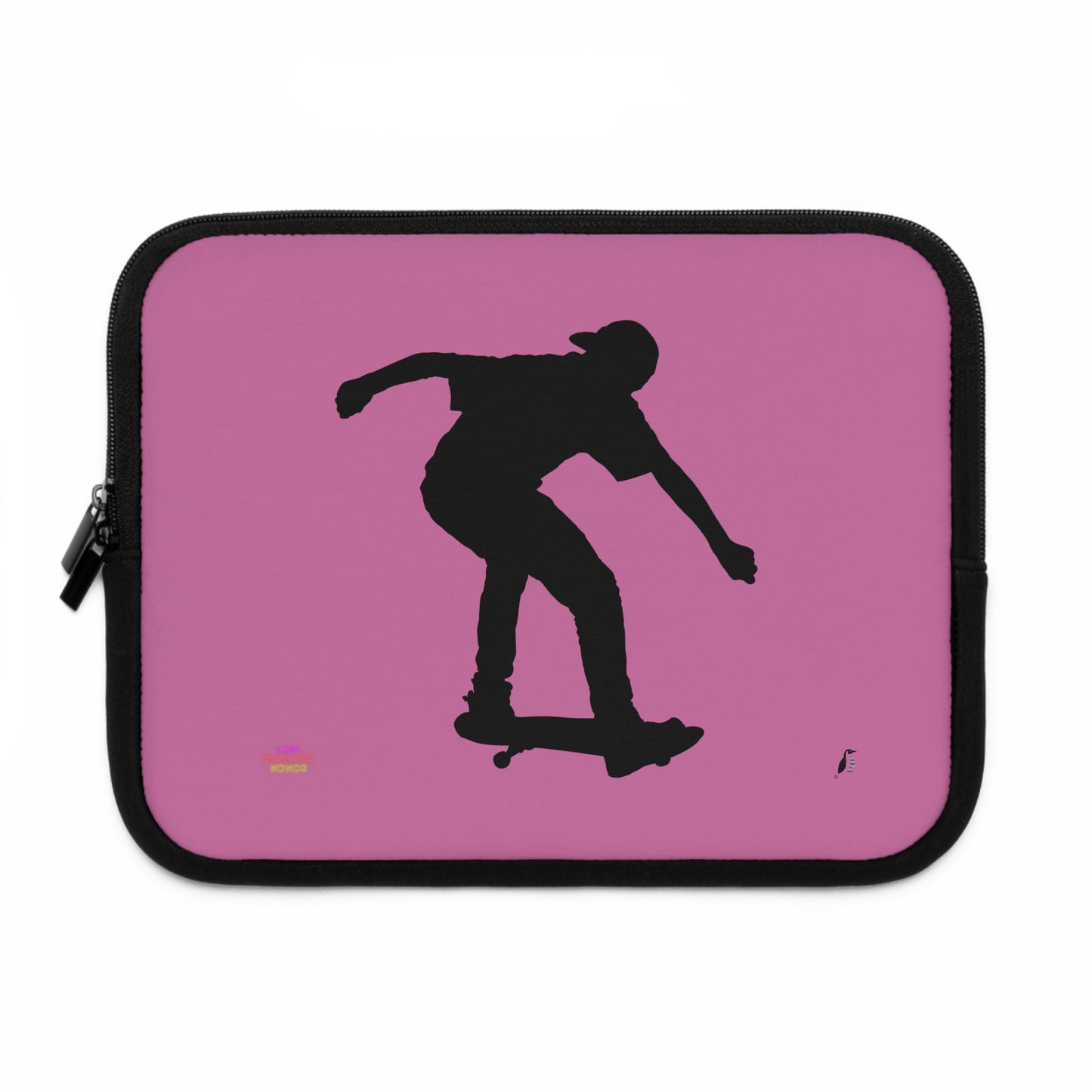 Laptop Sleeve: Skateboarding Lite Pink