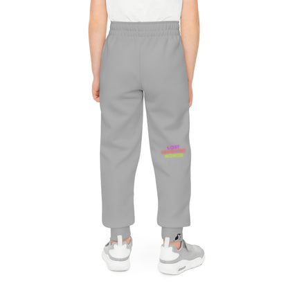 Youth Joggers: Wrestling Lite Grey