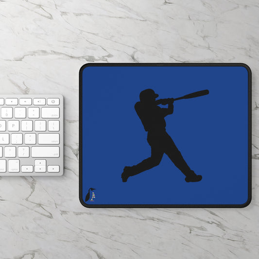 Gaming Mouse Pad: Baseball Dark Blue