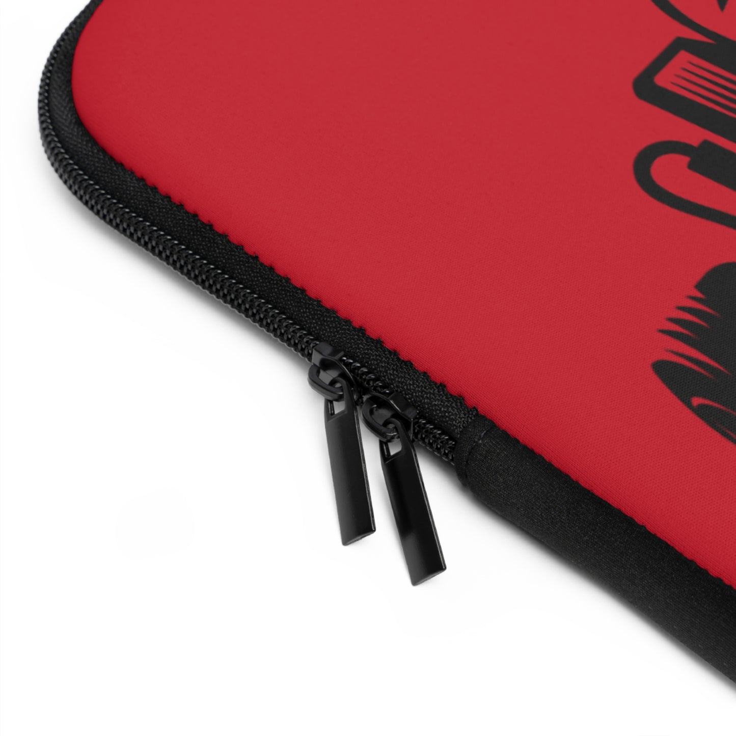 Laptop Sleeve: Racing Dark Red