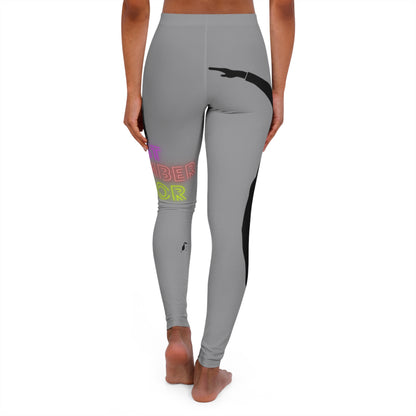 Women's Spandex Leggings: Dance Grey