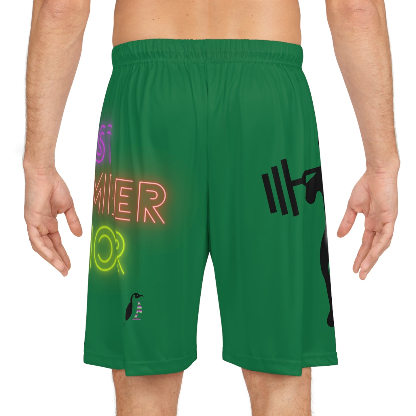 Basketball Shorts: Weightlifting Dark Green