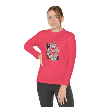 Youth Long Sleeve Competitor Tee: Dragons