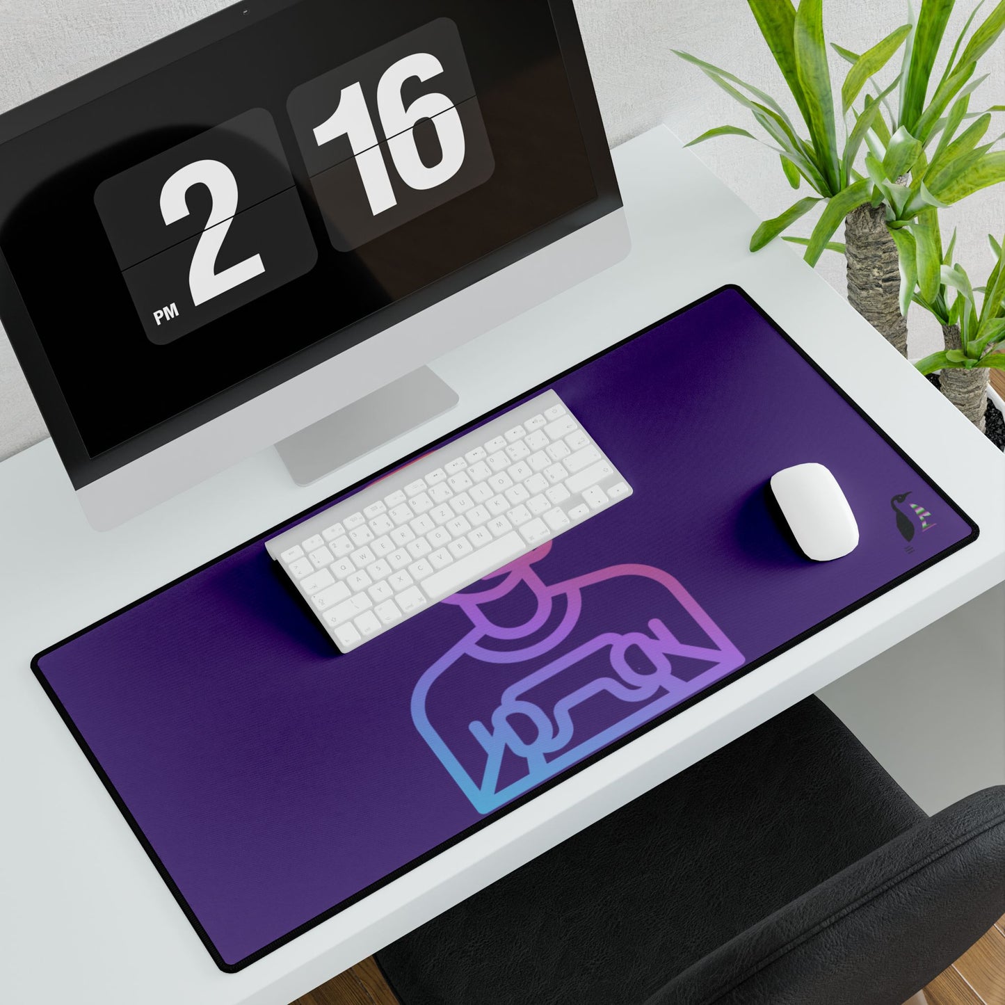 Desk Mats: Gaming Purple