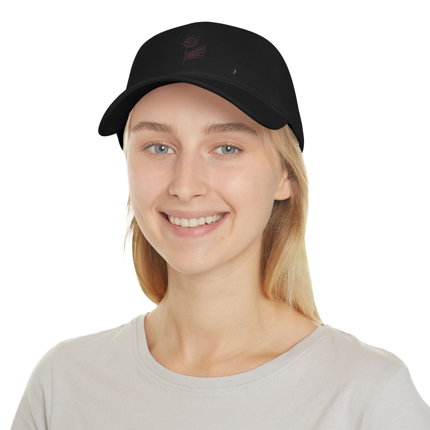 Low Profile Baseball Cap: Volleyball