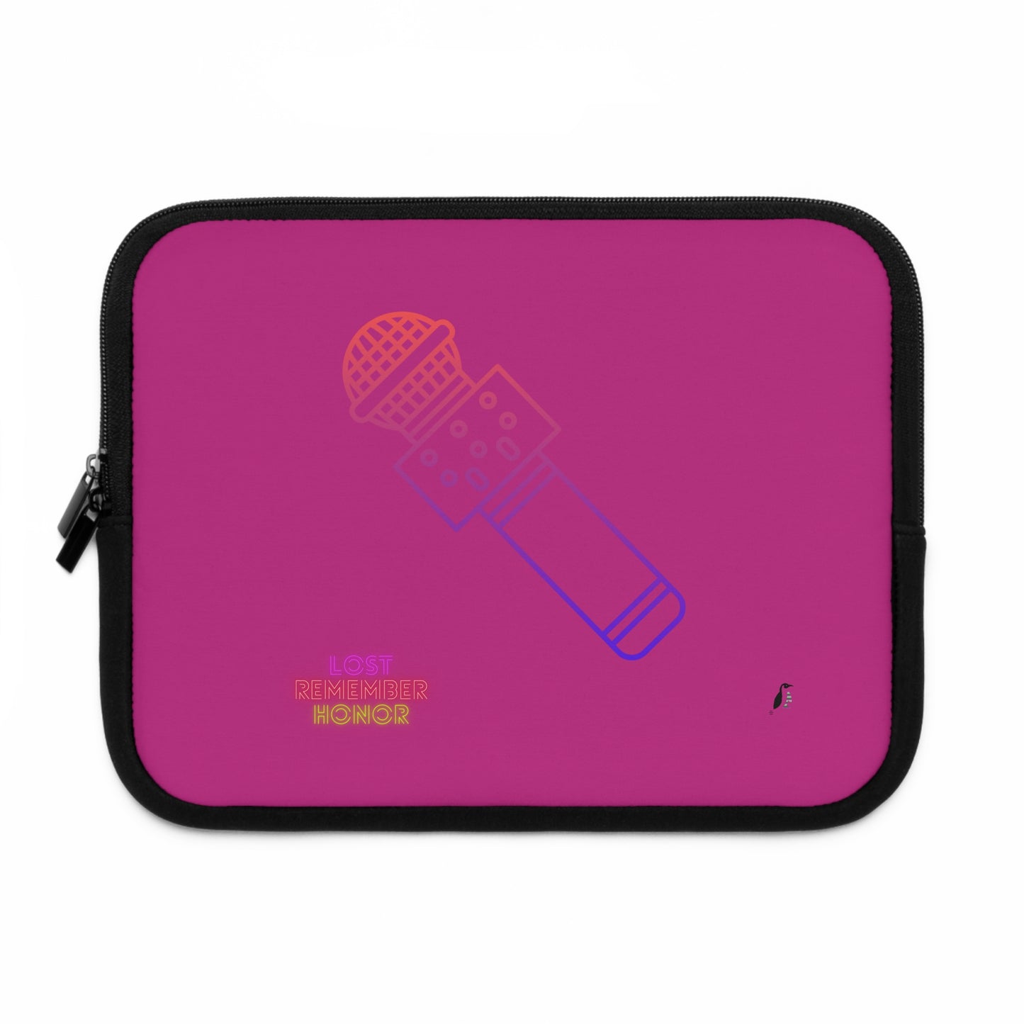 Laptop Sleeve: Music Pink