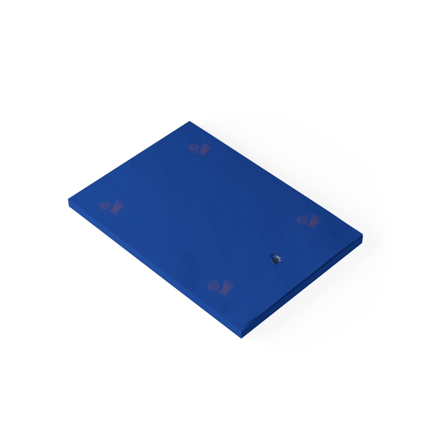 Post-it® Note Pads: Volleyball Dark Blue