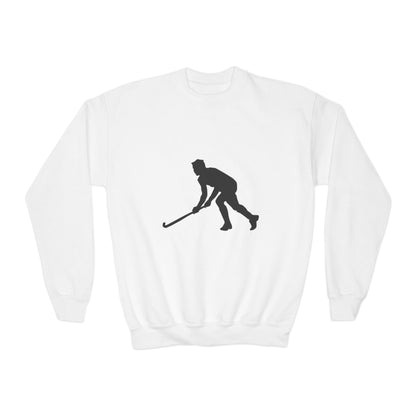 Youth Crewneck Sweatshirt: Hockey