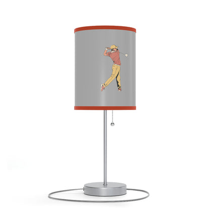 Lamp on a Stand, US|CA plug: Golf Lite Grey