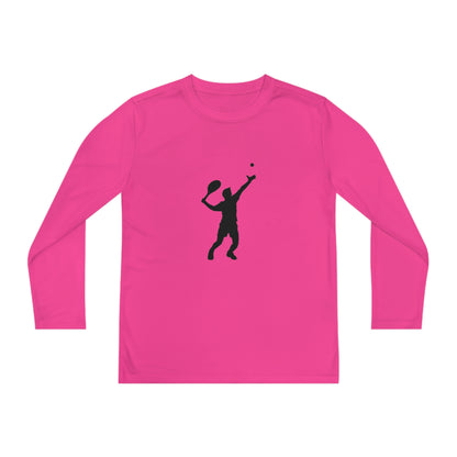 Youth Long Sleeve Competitor Tee: Tennis