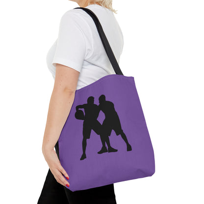 Tote Bag: Basketball Lite Purple