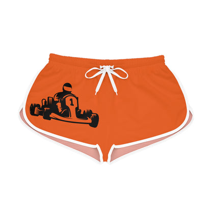 Women's Relaxed Shorts: Racing Orange